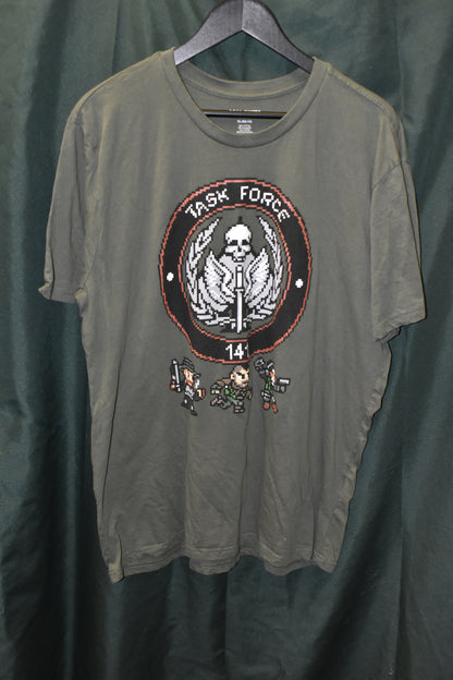 PREOWNED GAMER SHIRT XL CALL OF DUTY TASK FORCE