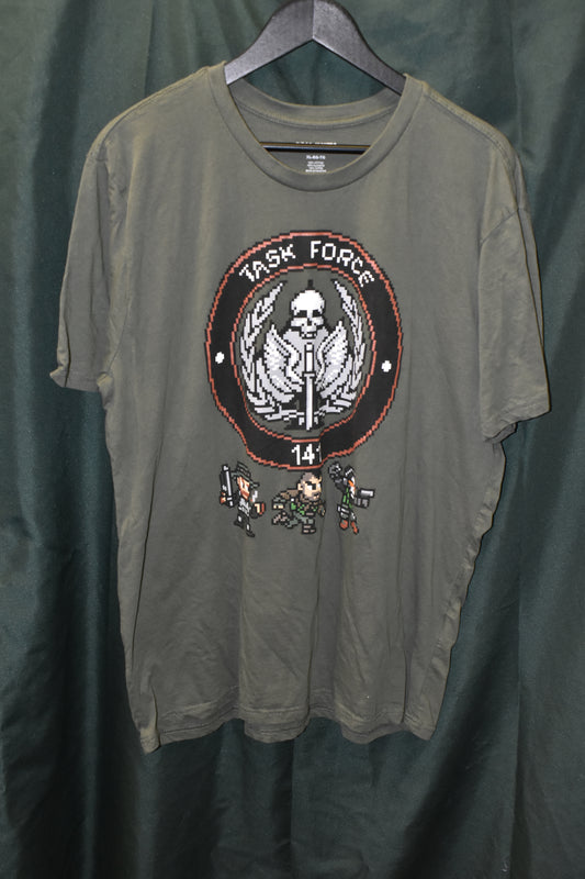PREOWNED GAMER SHIRT XL CALL OF DUTY TASK FORCE
