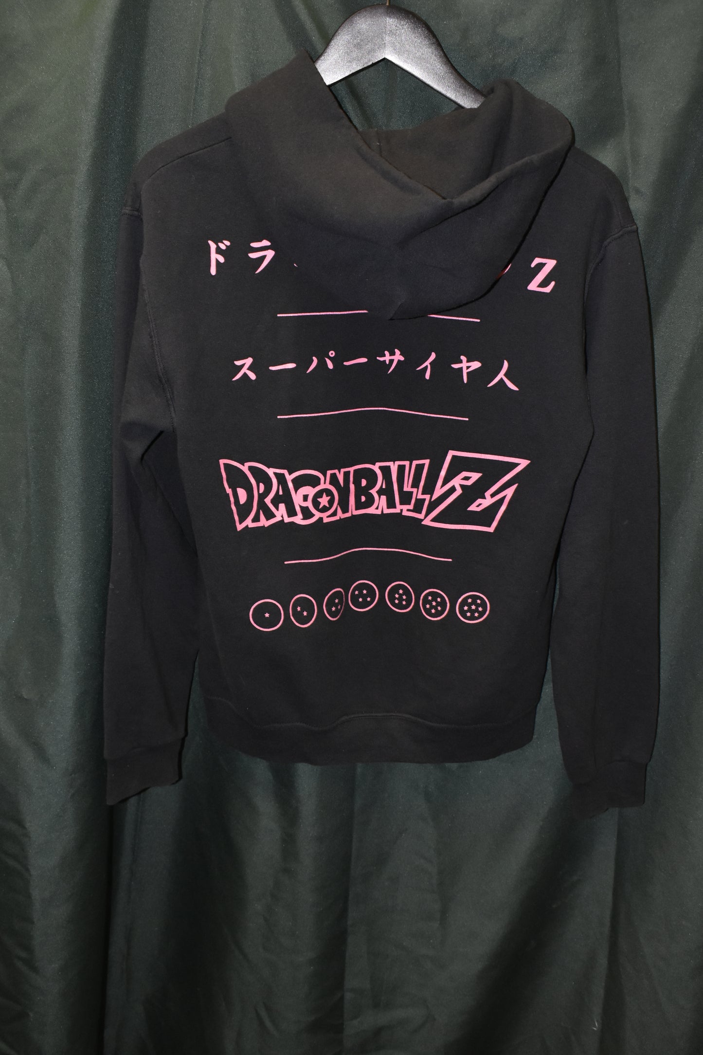 PREOWNED ANIME HOODIE SMALL DBZ SAIYAN
