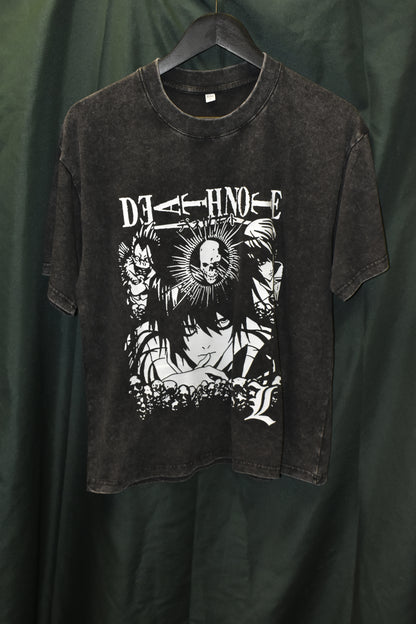 PREOWNED ANIME SHIRT SMALL DEATHNOTE