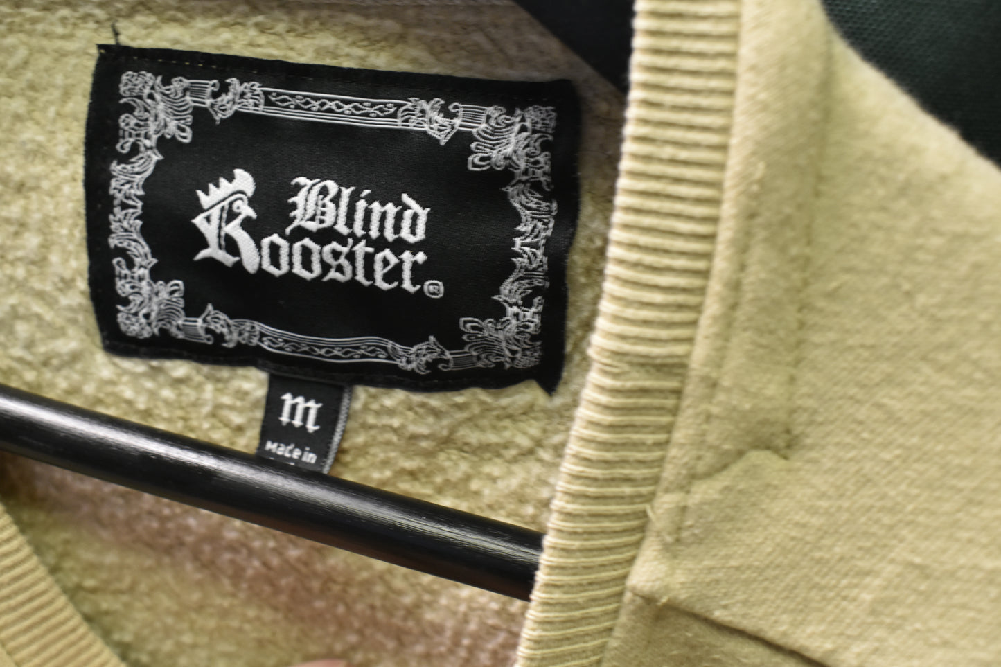 PREOWNED ANIME SWEATER MEDIUM BLIND ROOSTER TOKYO