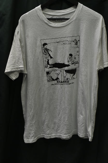 PREOWNED ANIME SHIRT LARGE ERASED AKIRA