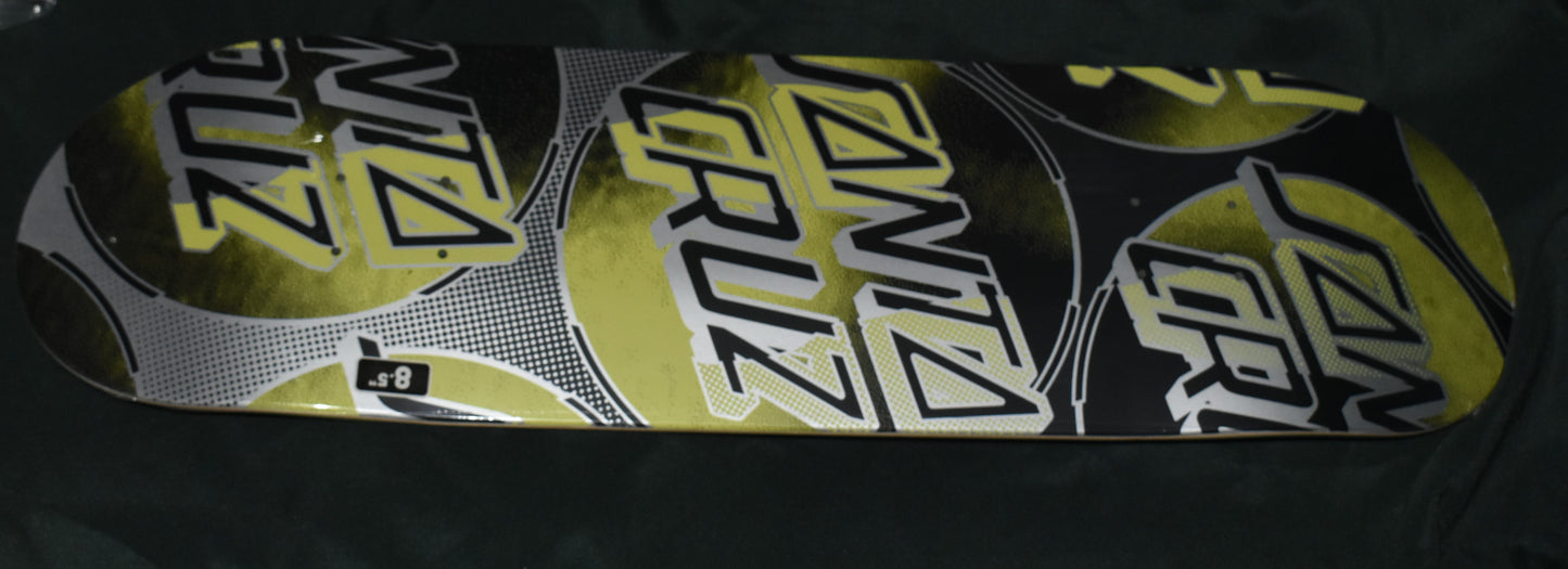 SANTA CRUZ DECK 8.5 ACID CLOUD DOTS