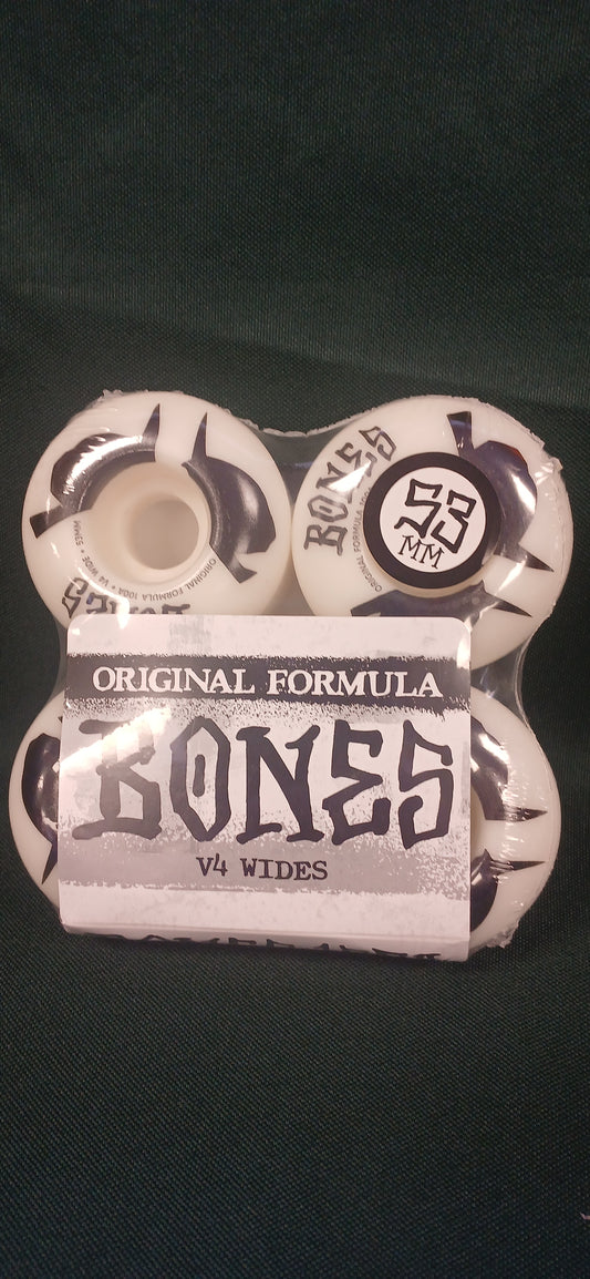 BONES WHEELS 100S OG FORMULA WIDECUTS V4 53MM 100A PINK