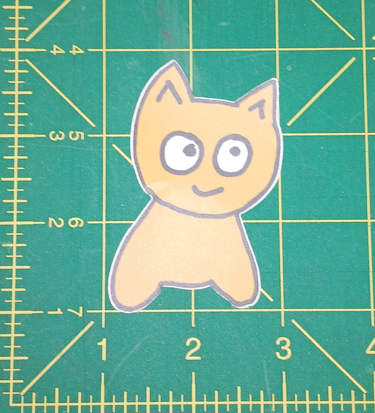 STICKER 2" MEOW BIG CAT