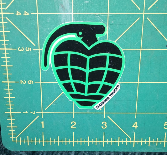 STICKER THUNDER GRENADE DIECUT SMALL