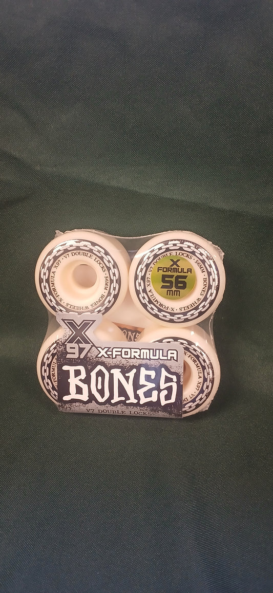 BONES WHEELS 54MM 10BONES X-FORMULA DOUBLE LOCKS V7 56MM 97A