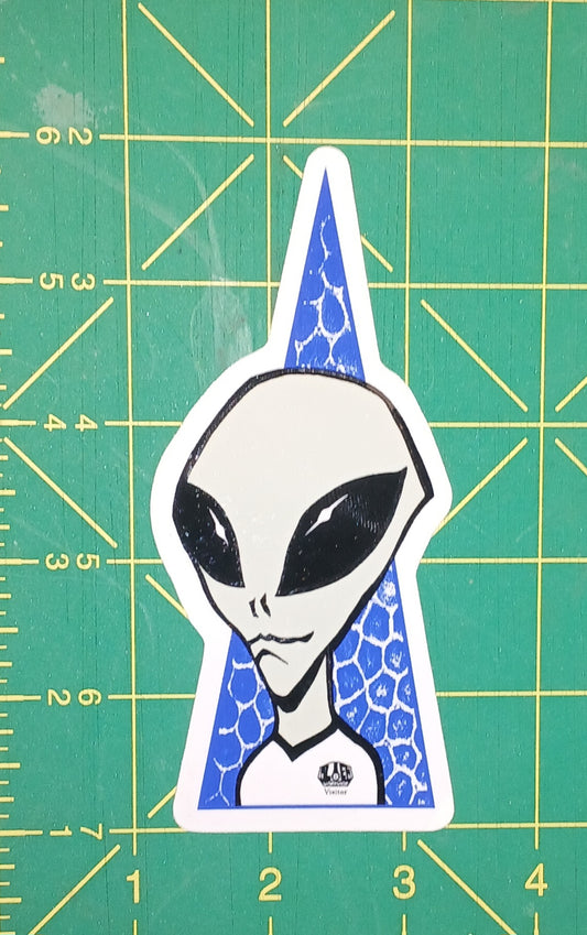 STICKER 5" ALIEN WORKSHOP VISITOR
