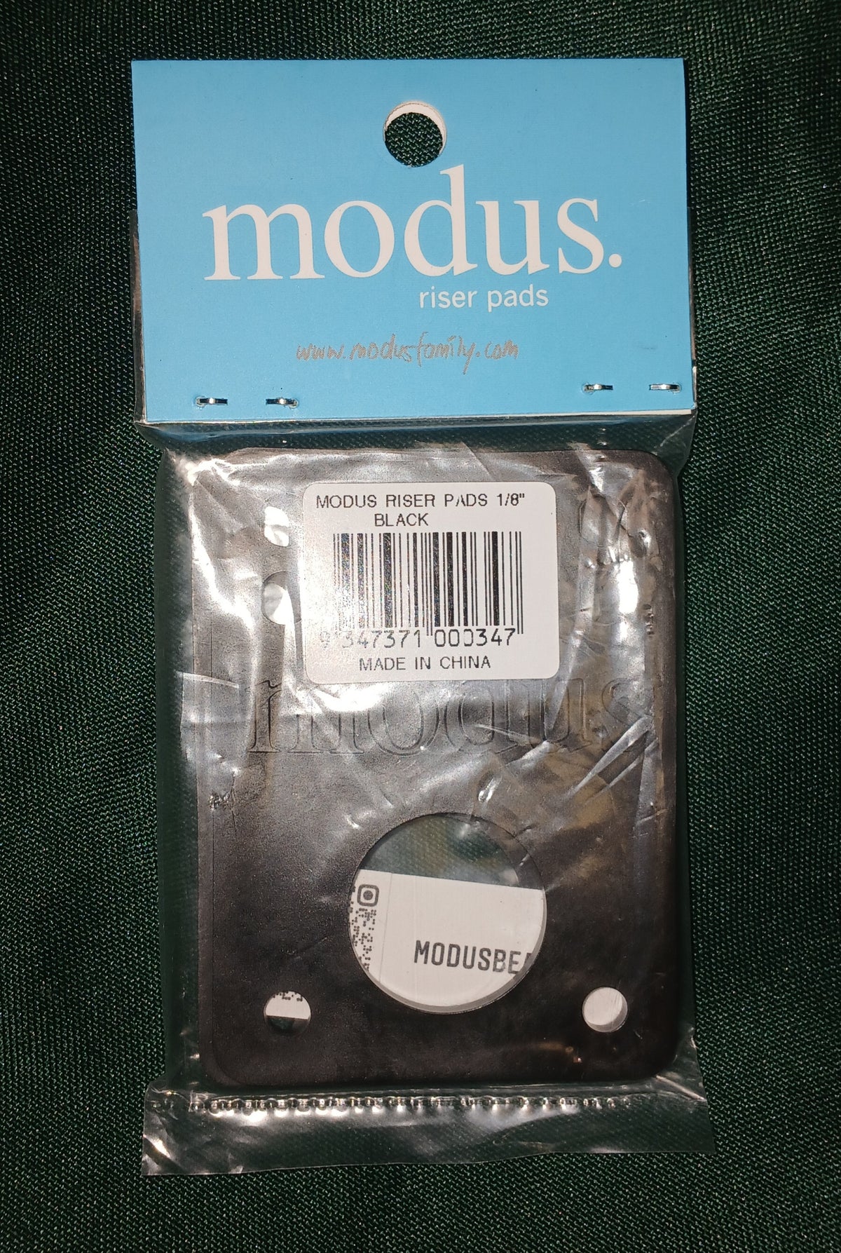 MODUS RISER PADS 1/8" BLACK