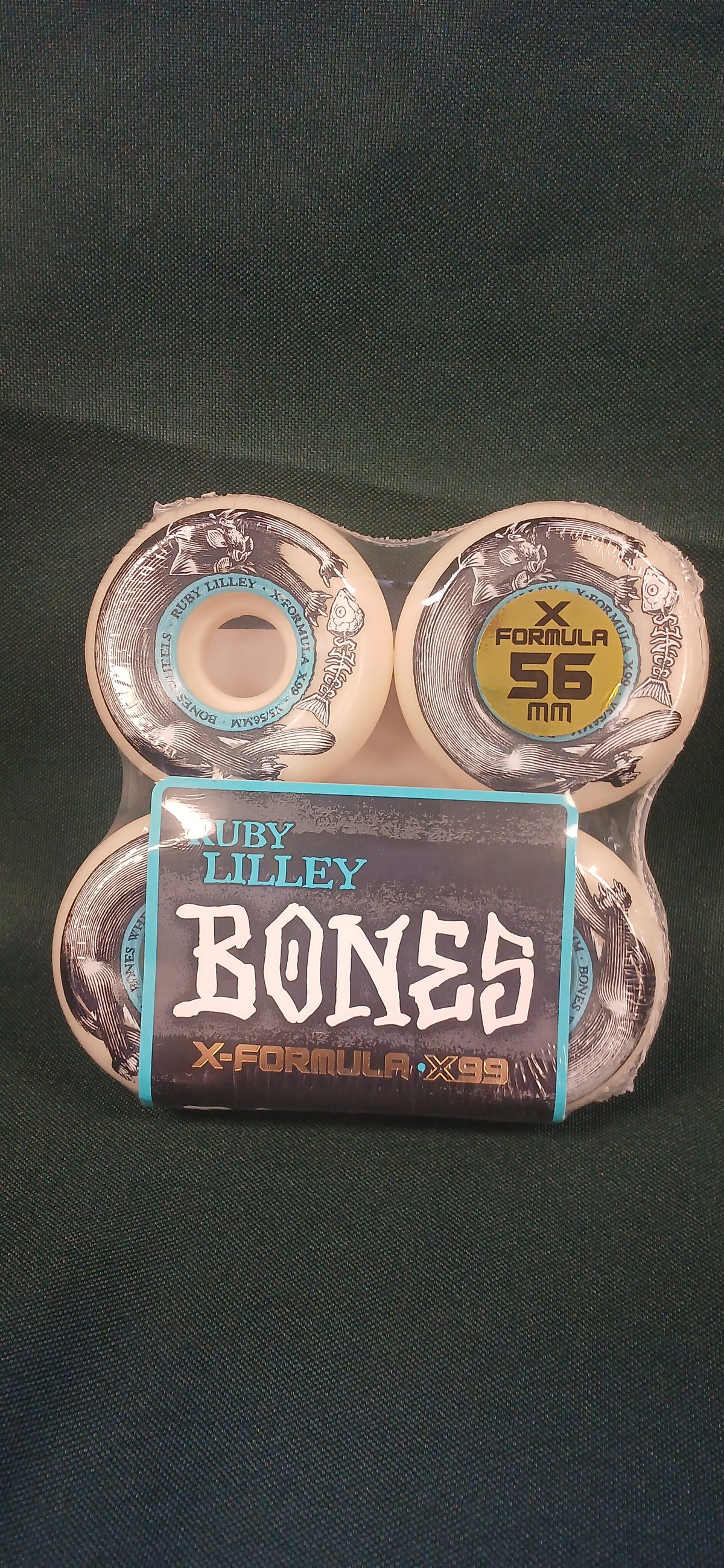 BONES X-FORMULA RUBY LILLEY BLACK CAT V5 SIDECUTS 56MM 99A