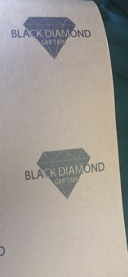BLACK DIAMOND GRIP LONGBOARD GRIPTAPE SHEET 10 X 48" CLEAR
