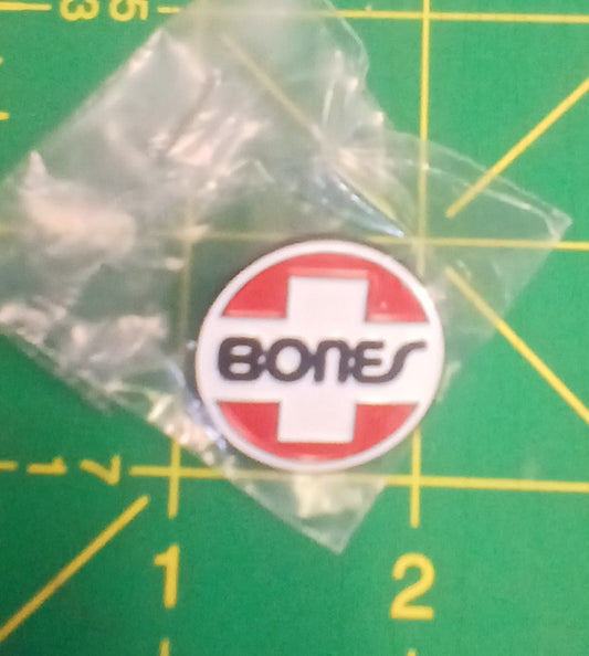 PIN BONES OG SWISS CIRCLE LAPEL PIN