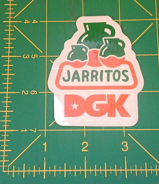 STICKER DGK X JARRITOS BOTELLA