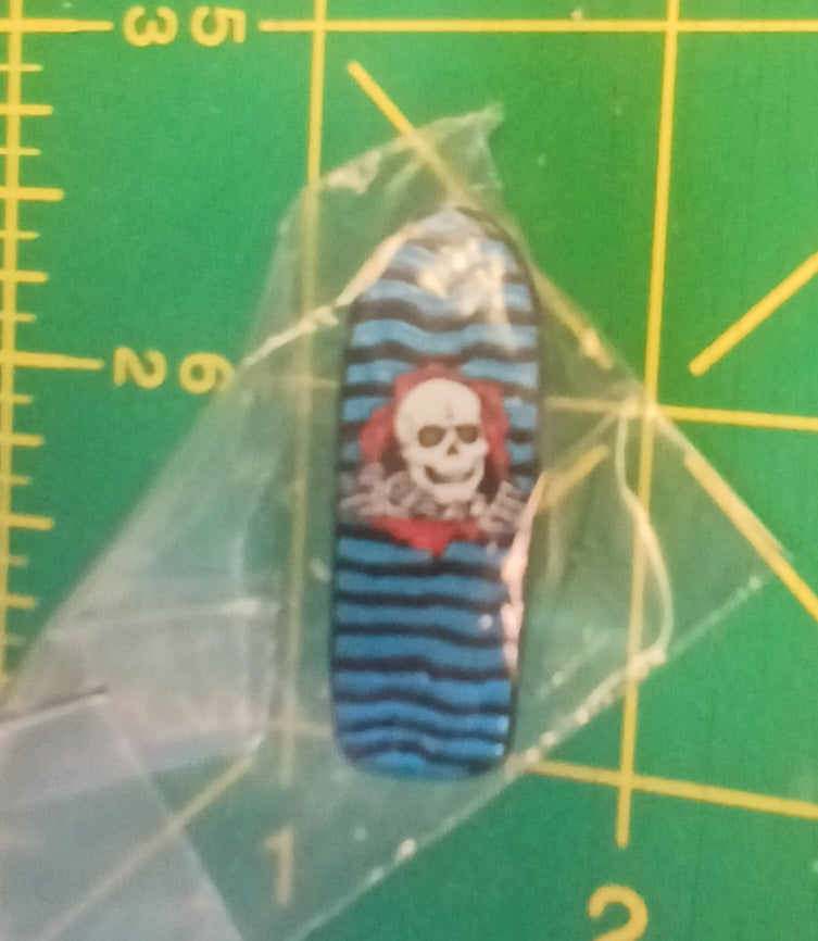 PIN POWELL OG RIPPER DECK BLUE LAPEL PIN