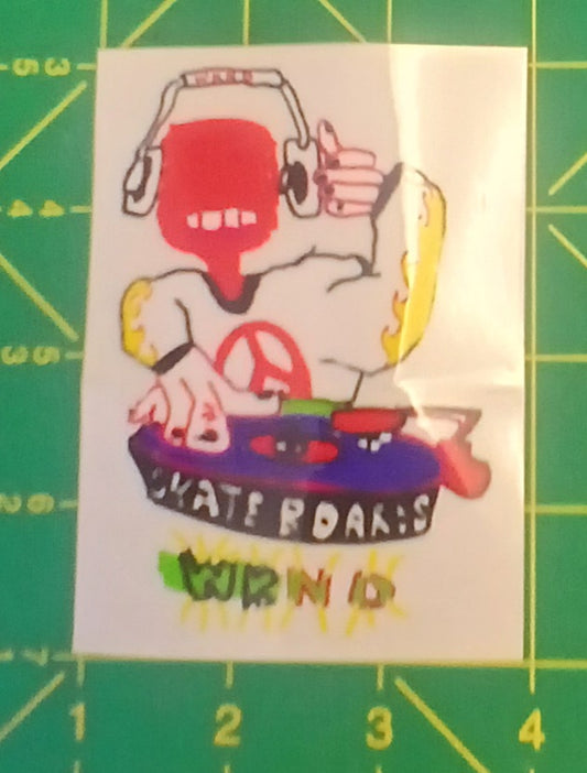 STICKER WKND DJ WATER STICKER