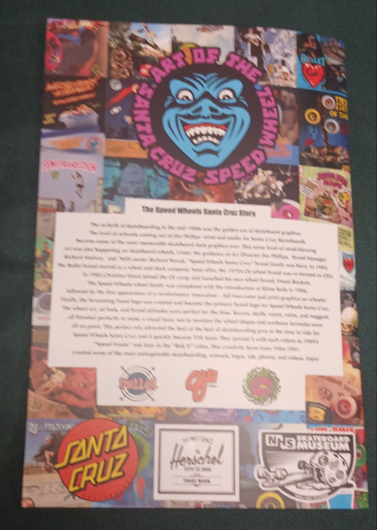 SPEED WHEELS MAGAZINE ART SHOW 5.5"